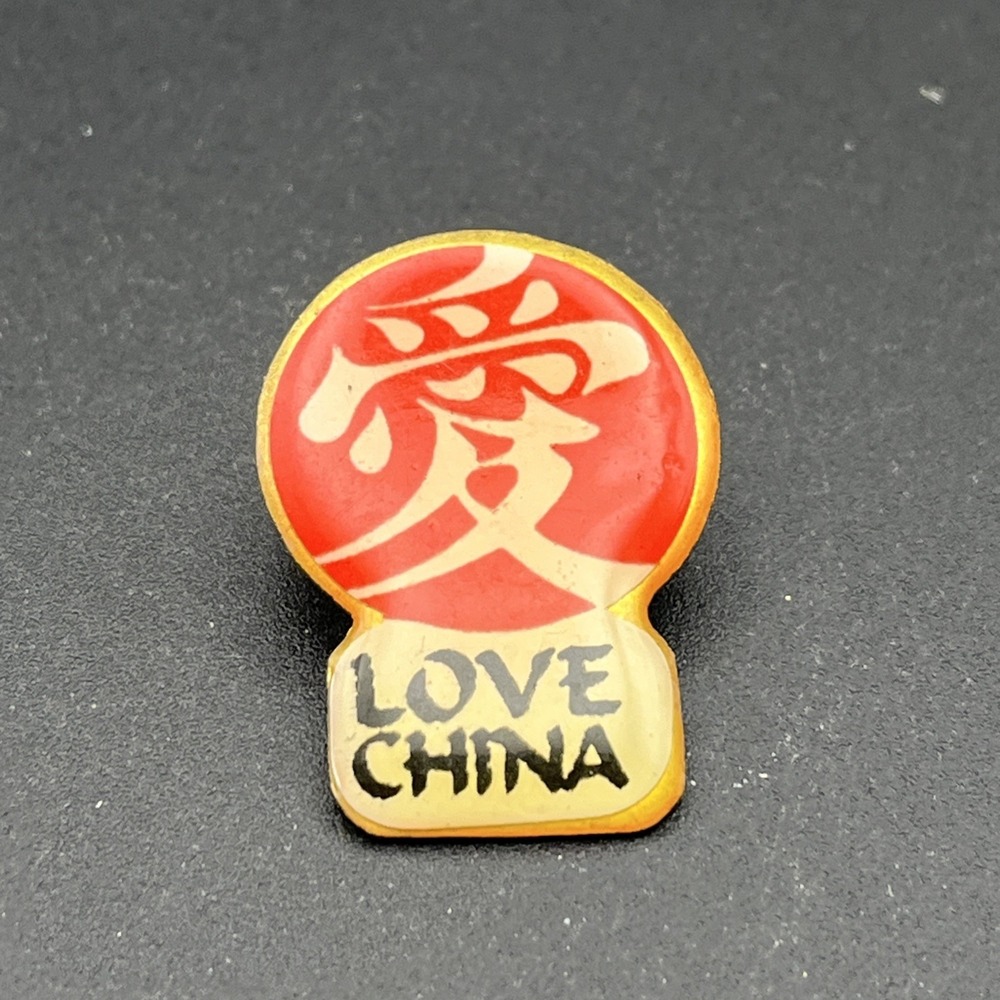 Love China Travel Souvenir Lapel Hat Pin‎